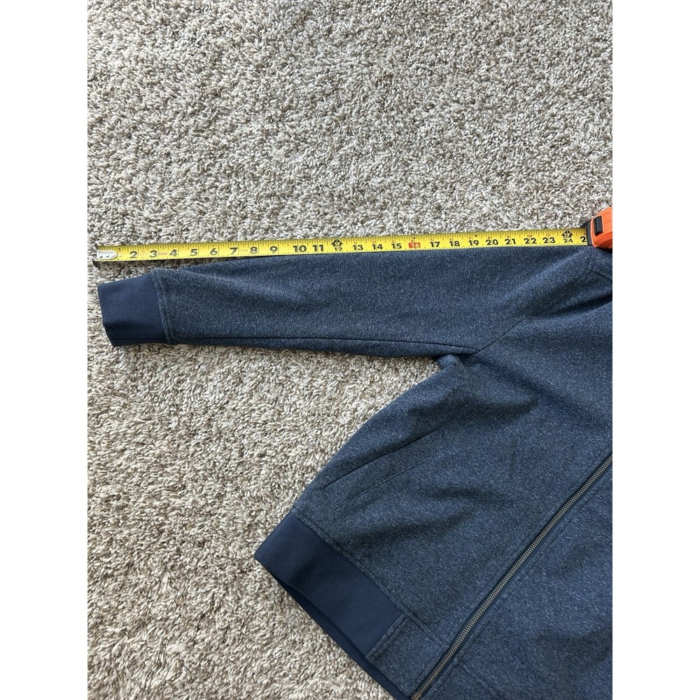 Artefact Harrington Jacket Mens Small Blue Full Zip Collared NWT Outdoor - Picture 8 of 8